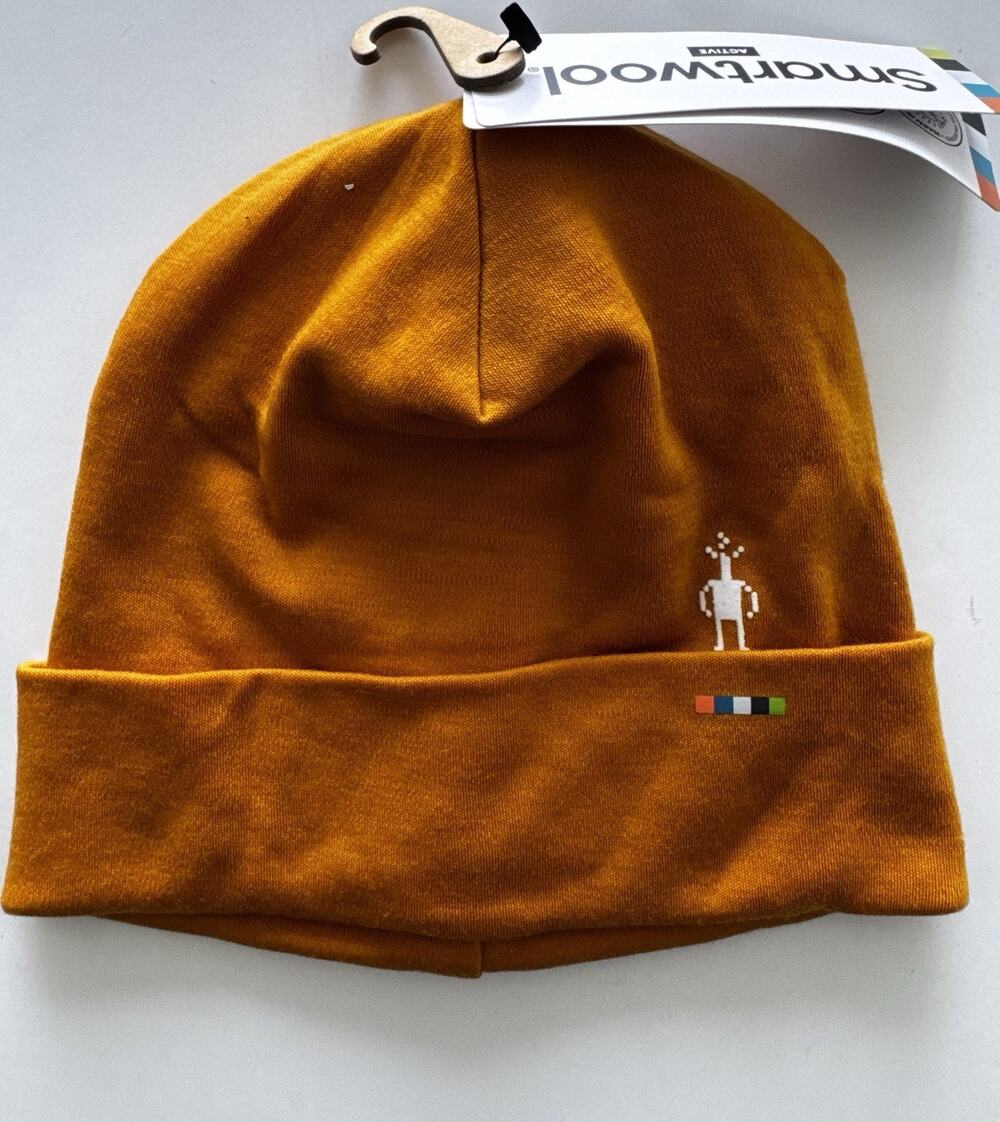 SmartWool Unisex Adult Thermal Merino Reversible Cuffed Beanie- Autumn Sun